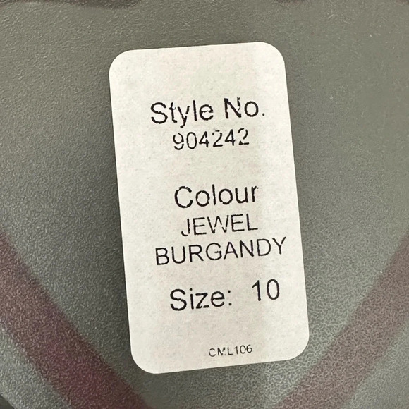 CLUB L Burgundy Velvet MIDI Dress Plunging Neck Faux Wrap US Size 8 - Picture 11 of 16